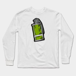 Military Gear Smoke Screen Grenade Long Sleeve T-Shirt